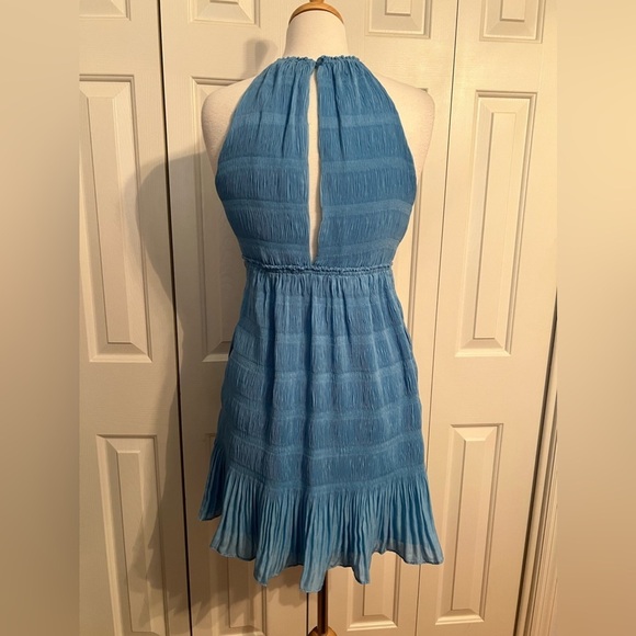 NWT REBECCA TAYLOR Pleated Voile Short Dress. Size Small - Picture 9 of 11